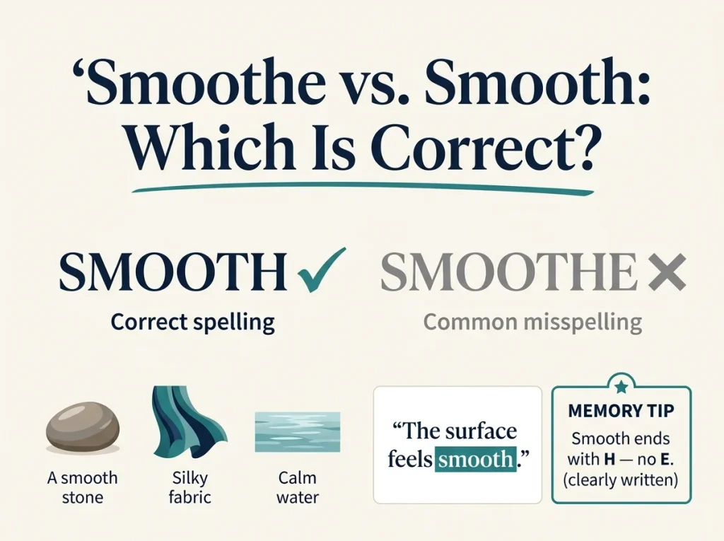 How to use smooth correctly?